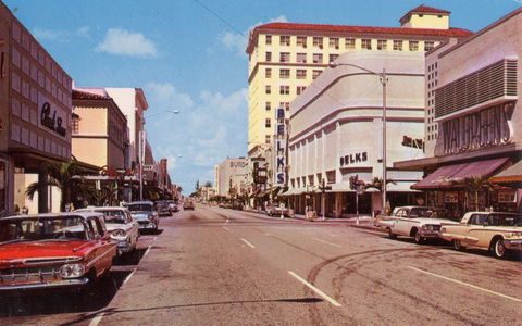Downtown West Palm Beach view 2