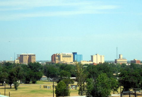 Downtown Wichita Falls view 1