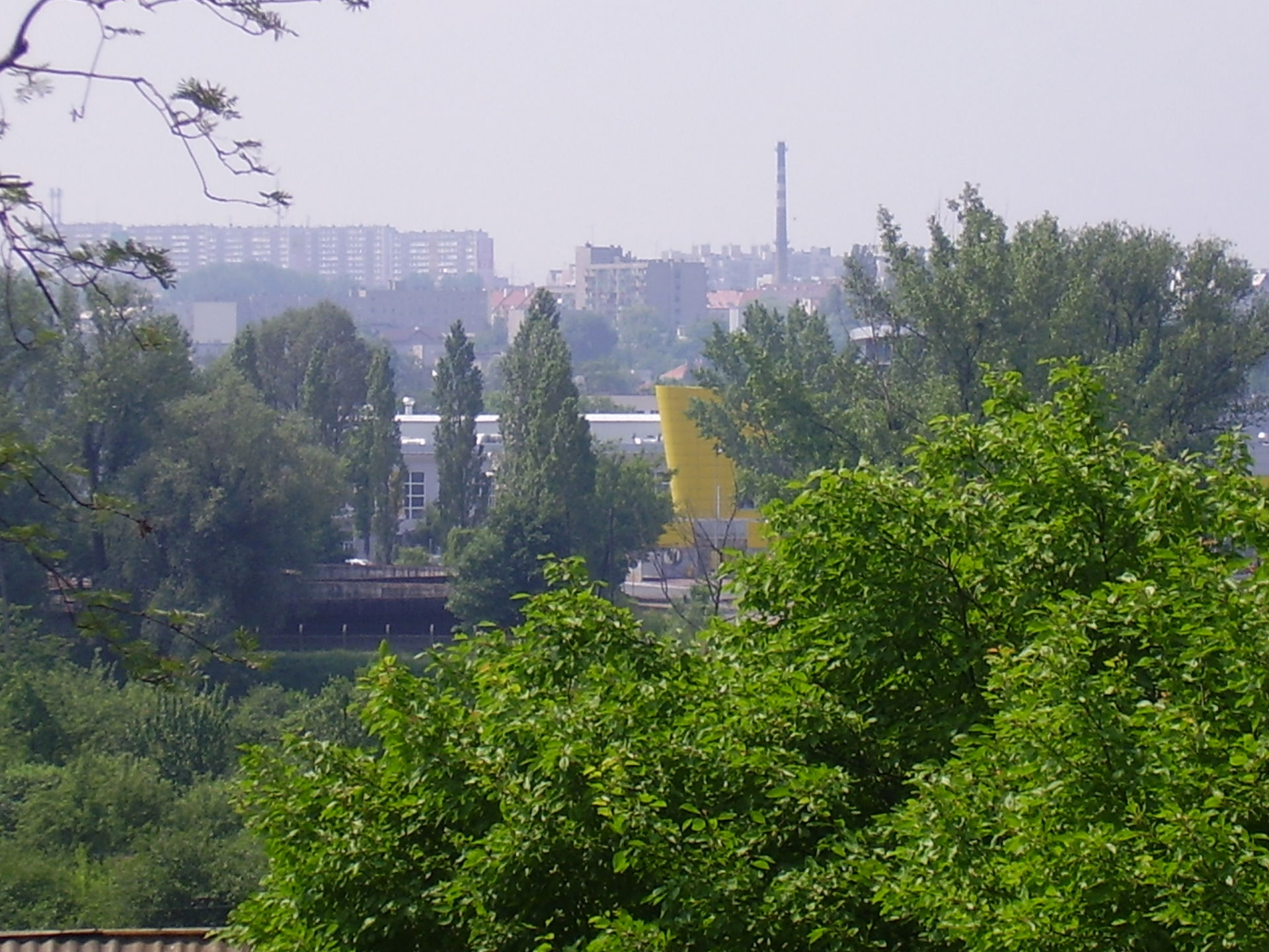 Kalisz, widok z dzielnicy Majków