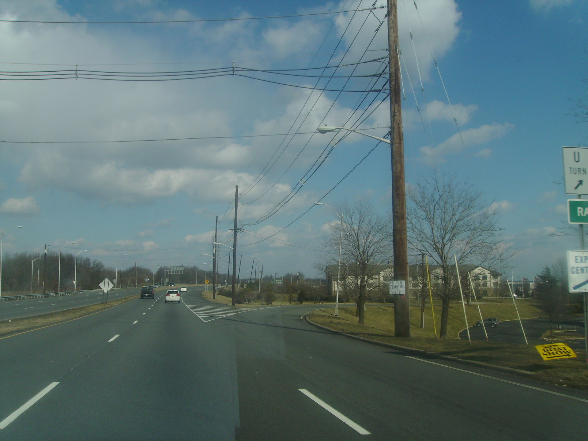 Onramp to the Raritan Center Parkway in Edison.