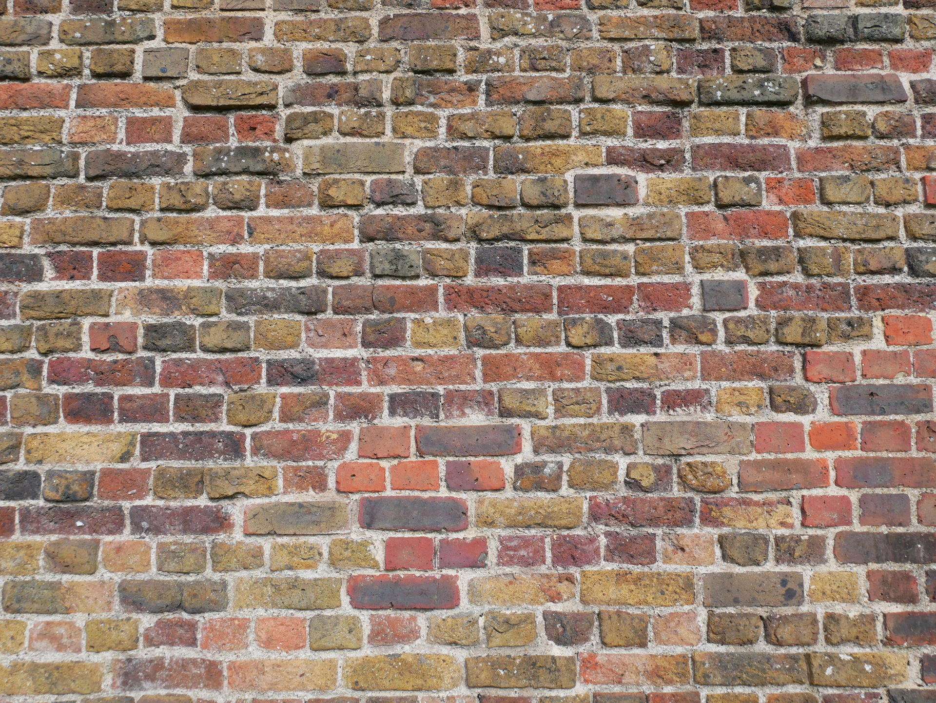 Detail of the brickwork at the listed lime kiln in Burgess Park.