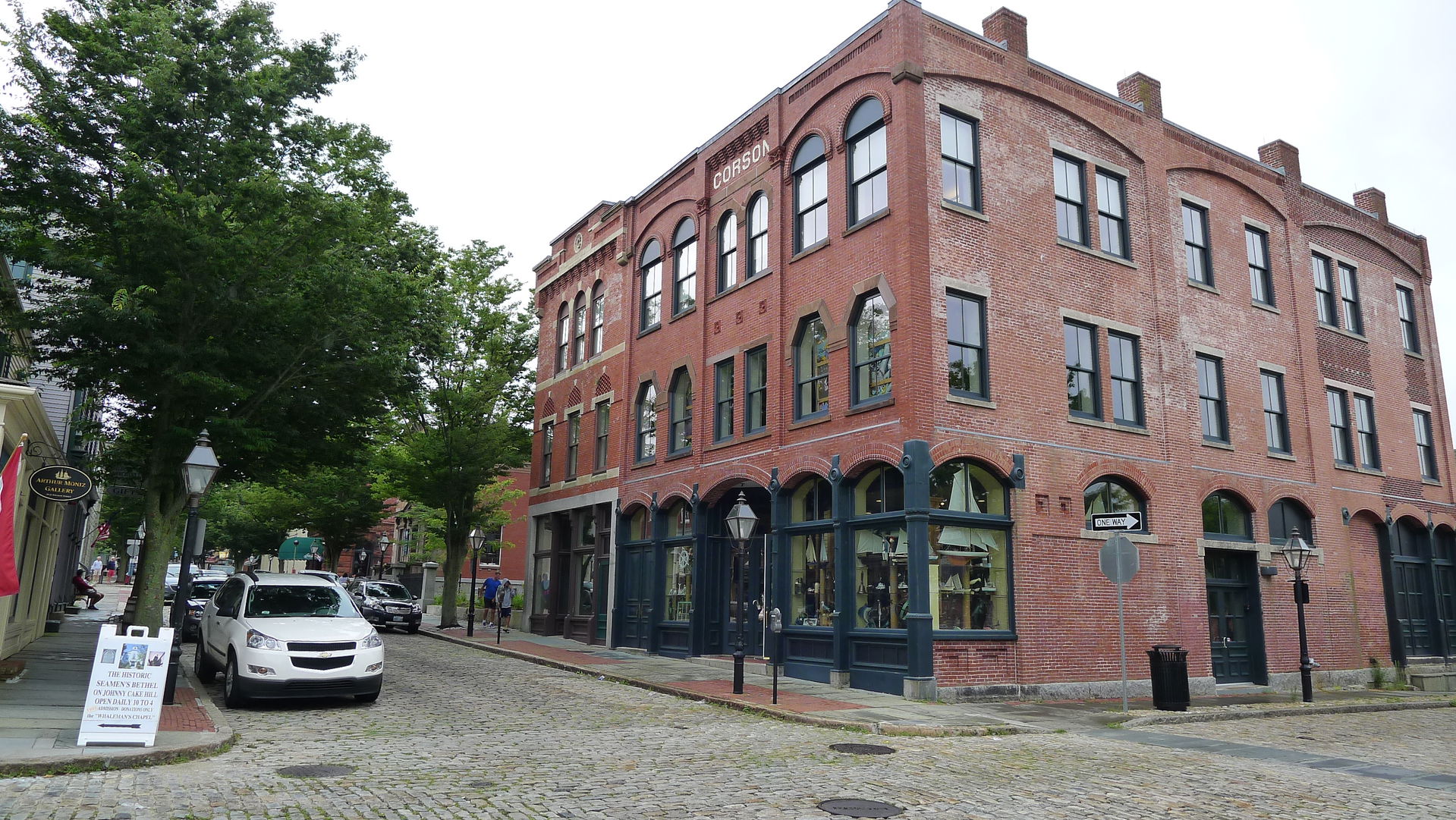 A view of downtown New Bedford, Massachusetts.