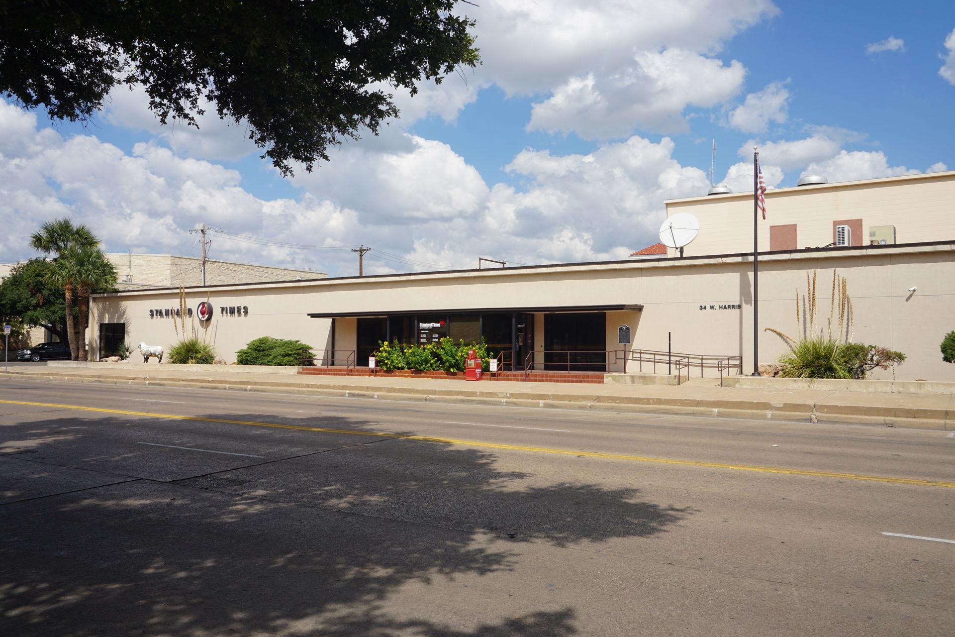 The San Angelo Standard-Times building in San Angelo, Texas (Un…