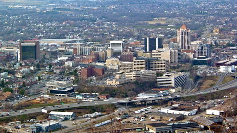 Roanoke City view 2