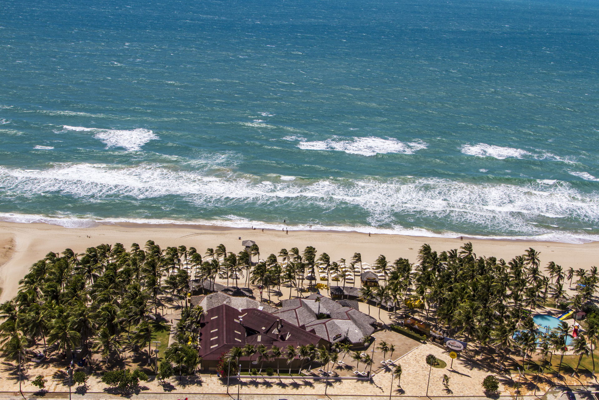 Praia do Futuro, em Fortaleza.