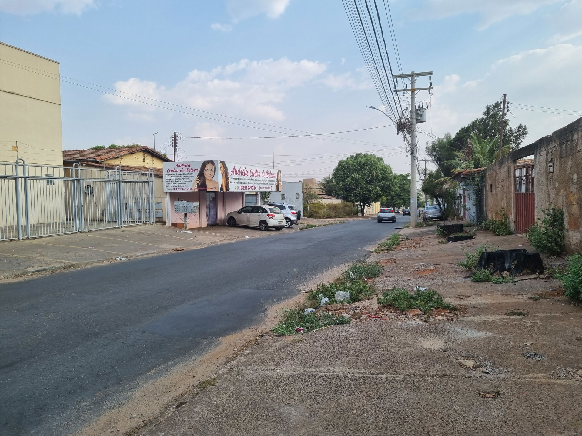 Rua das Paineiras, no Jardim Bela Vista em Goiânia.