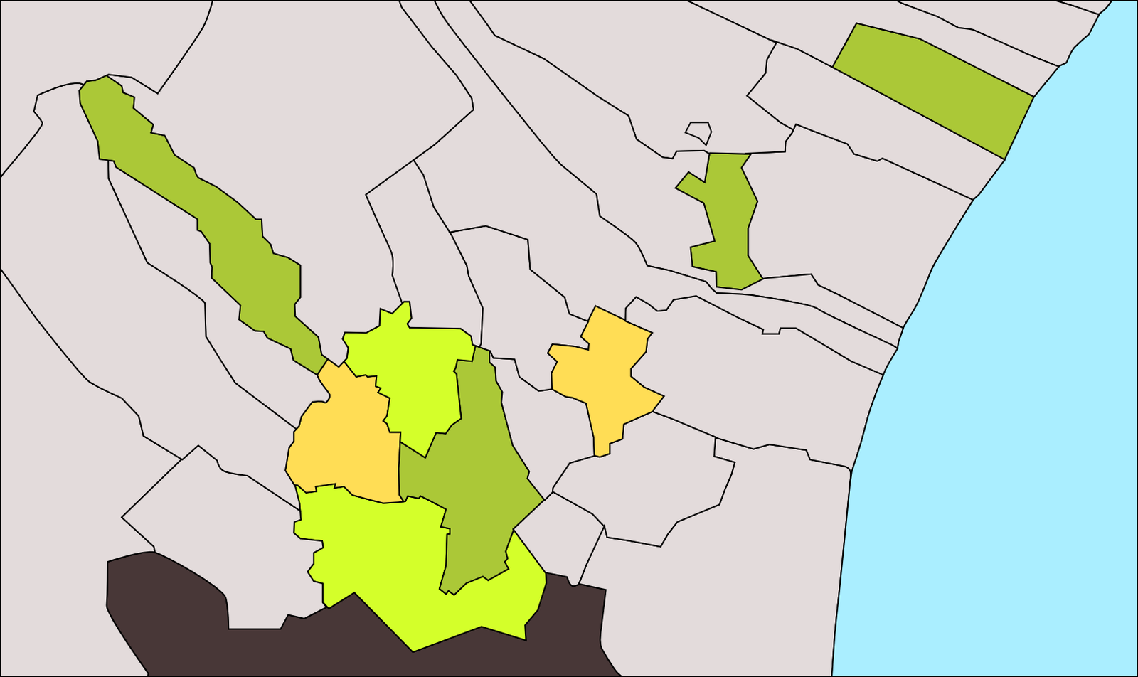 Poblats del Nord district