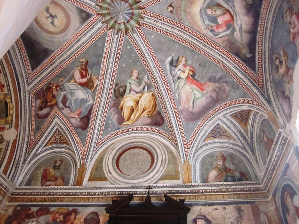 Volta della chiesa vecchia di Sacconago