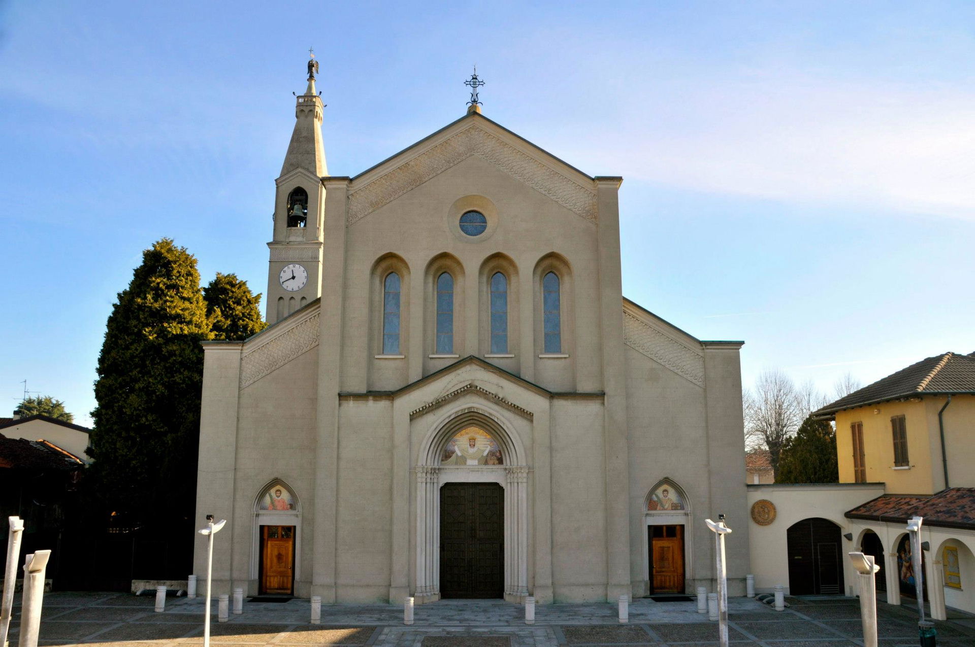 Facciata della chiesa della Beata Vergine Immacolata in Binzago…