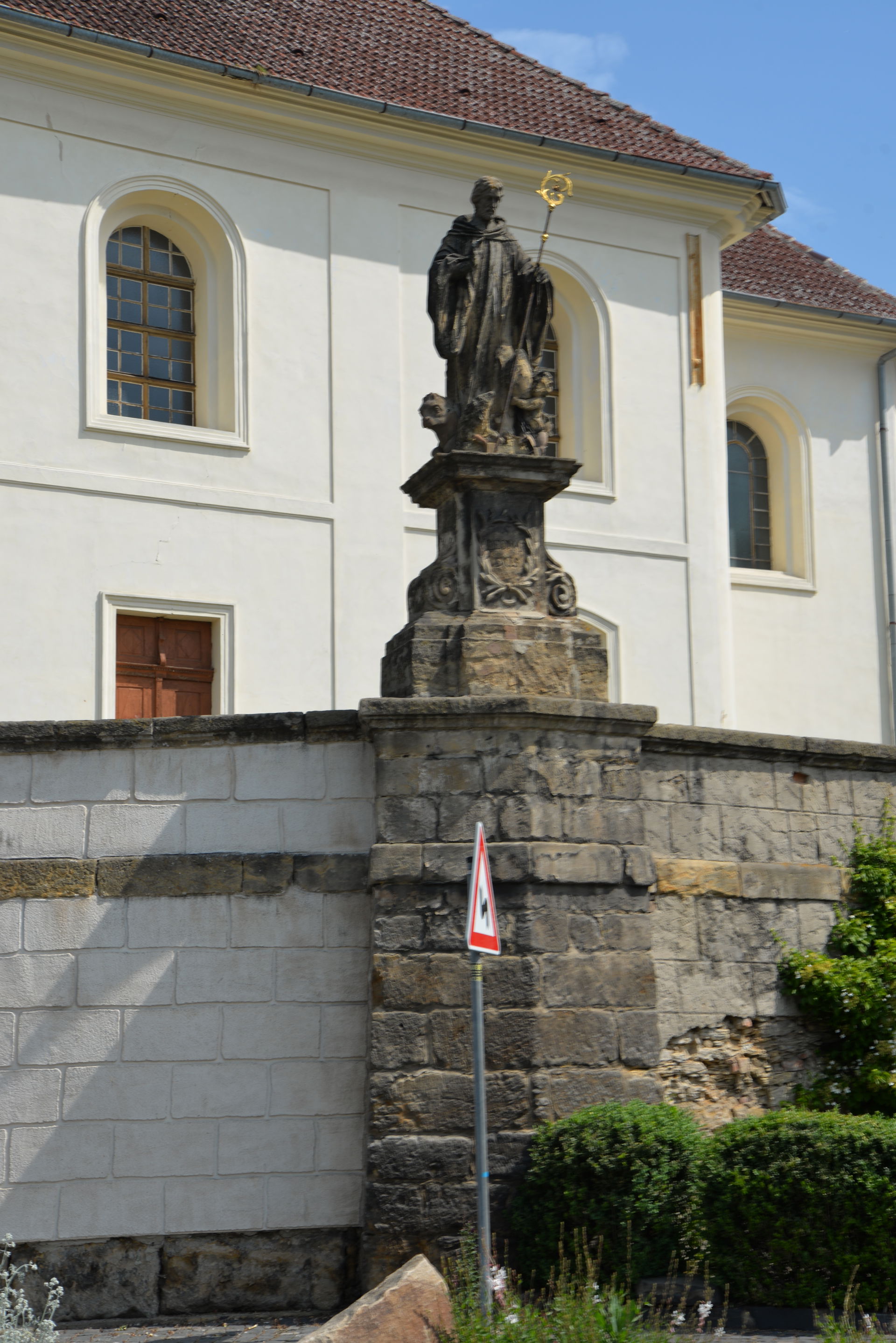 statue in Liběšice, Litoměřice District