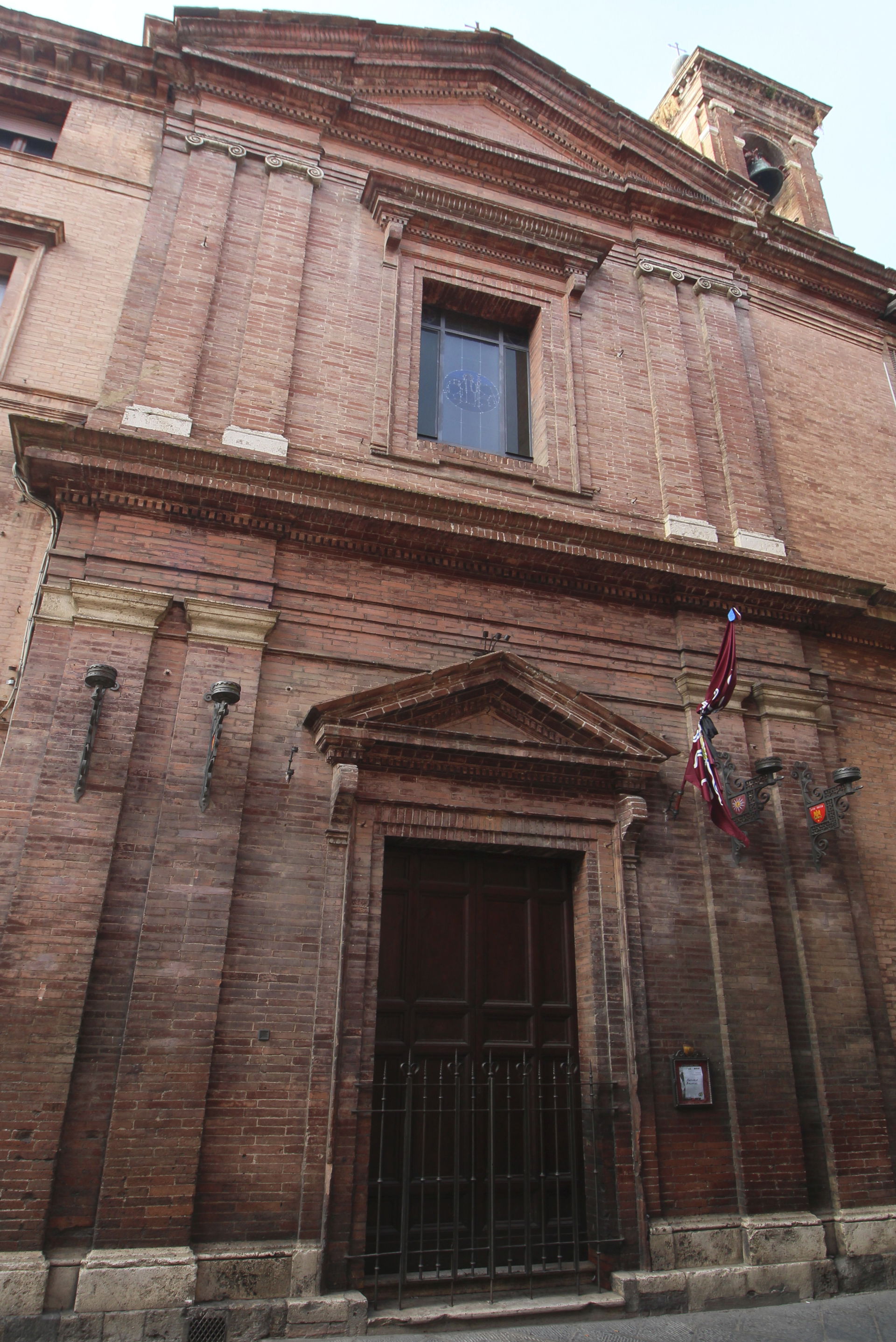 San Giacomo, church in Siena, Contrada church of Torre, Via Sal…