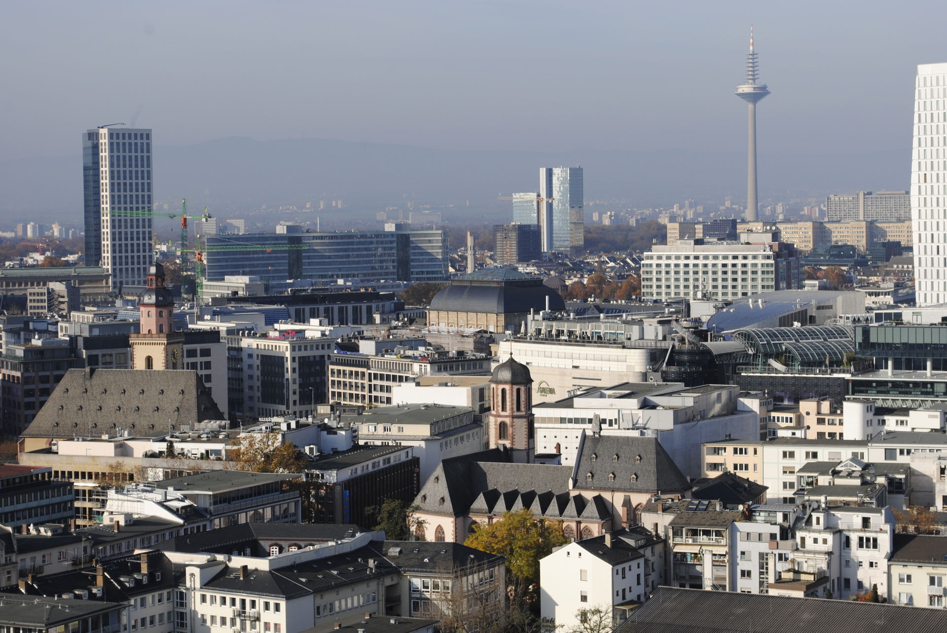Blick vom Kaiserdom in Richtung Nordwest