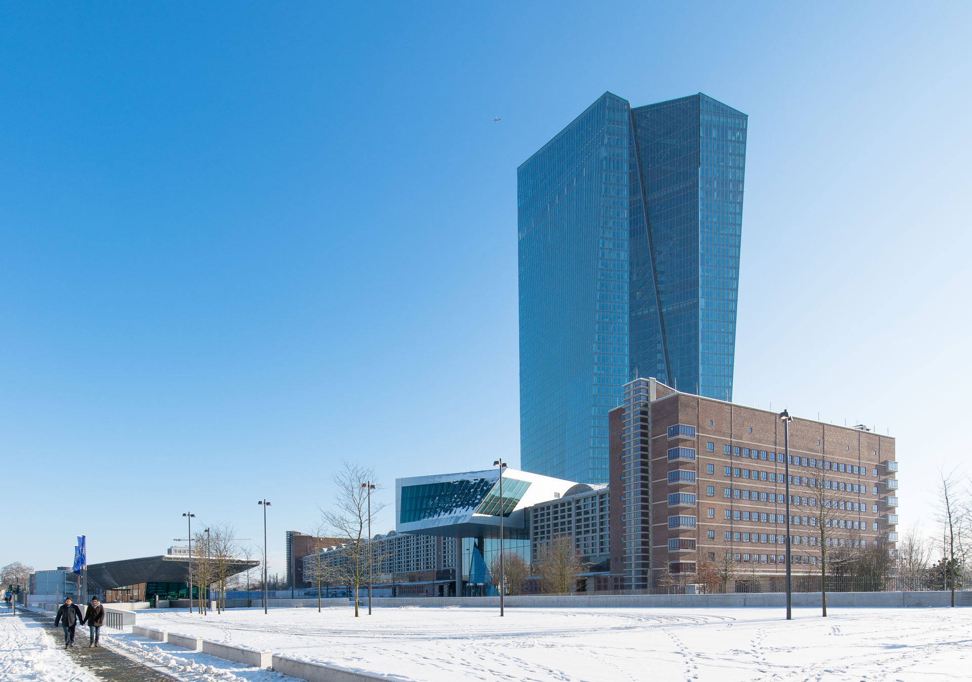Frankfurt am Main: Building complex of the European Central Ban…