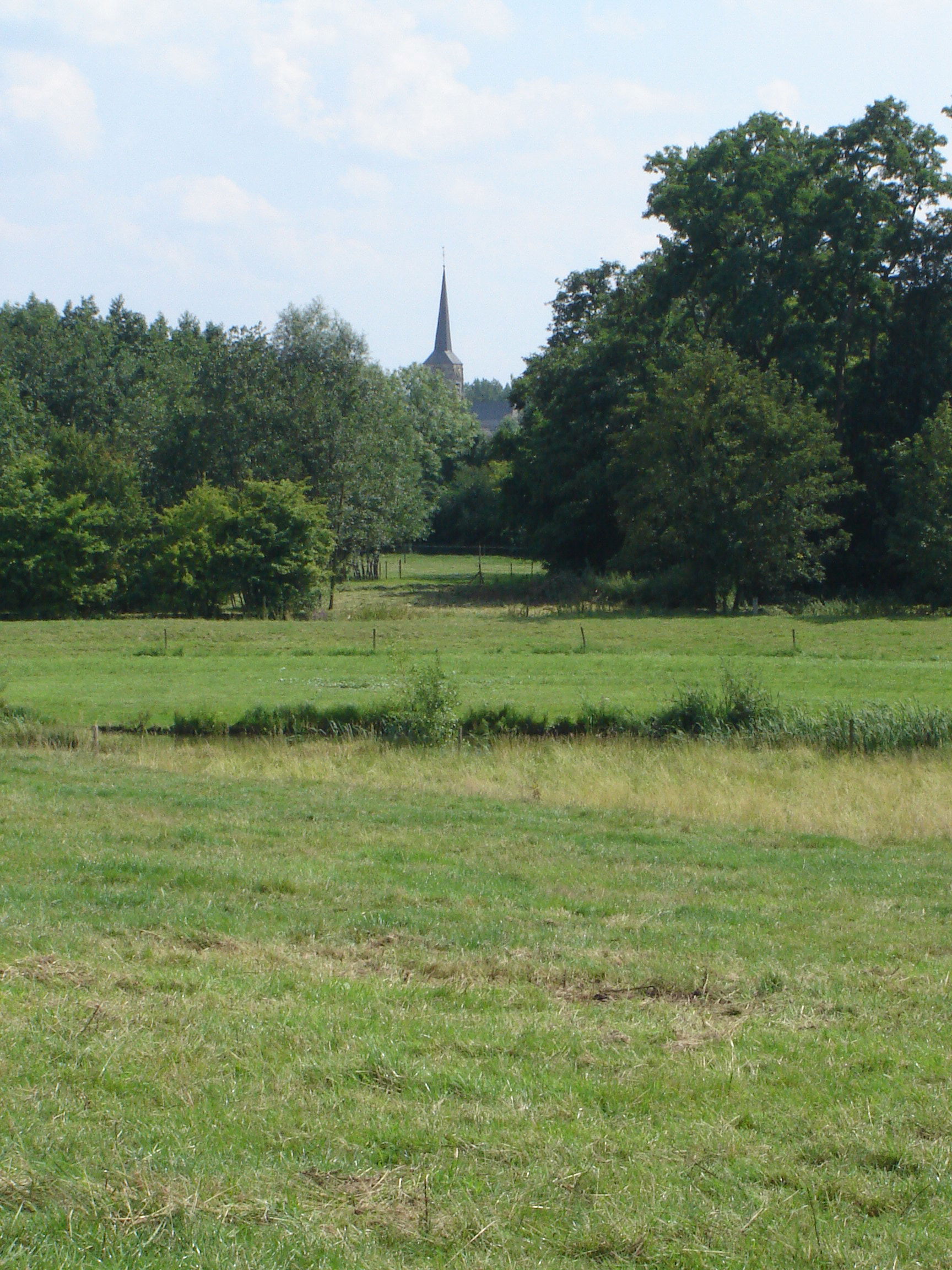 Landschapsfoto Dilbeek uit 2011
