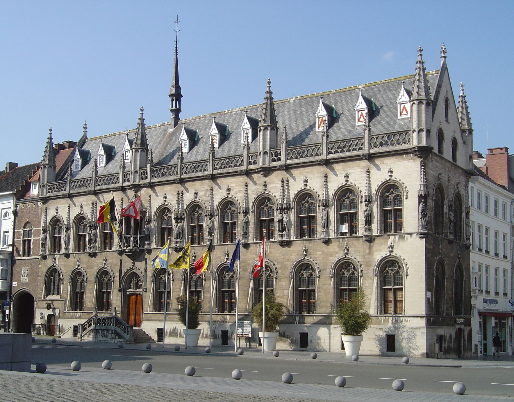 City hall of Kortrijk (Belgium)