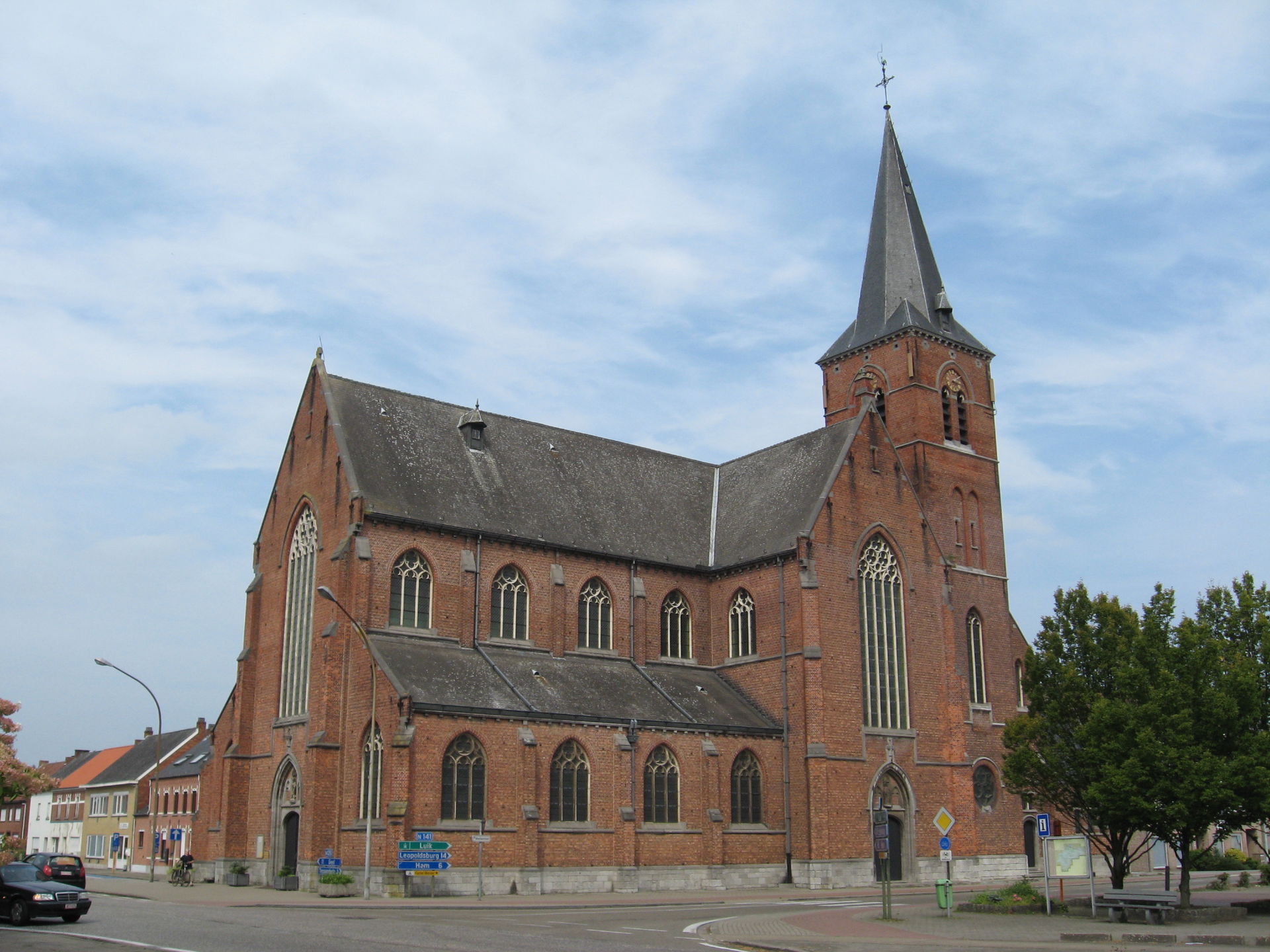 Church of Saint Nicolas in Meerlaar, Vorst, Laakdal, Antwerp, B…