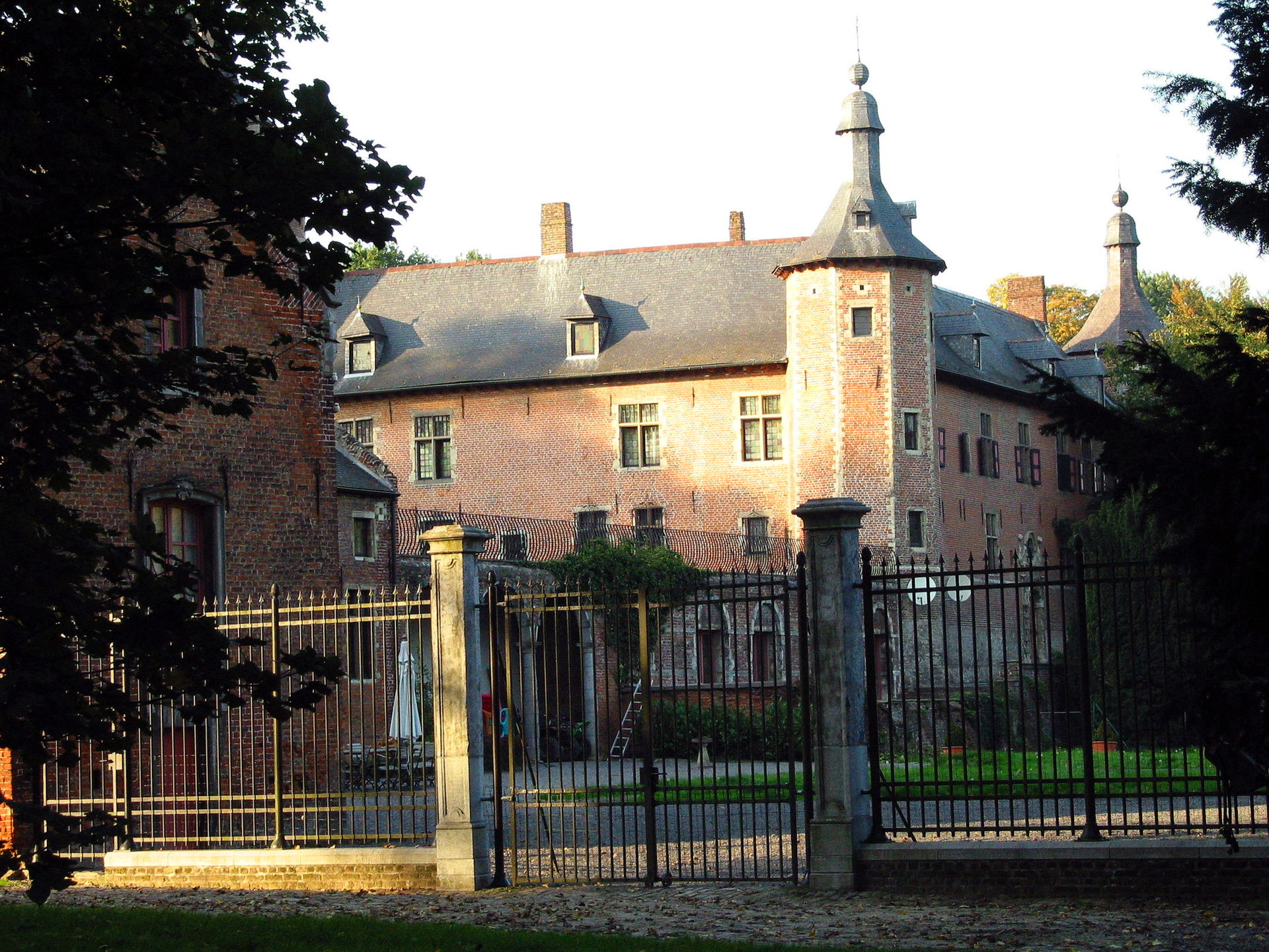 Rixensart  (Belgium), the castle of the de Merode family (XVIIt…