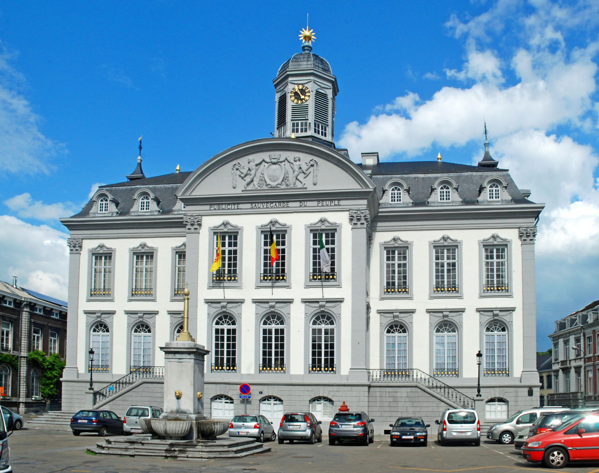 Belgique - Province de Liège - Hôtel de ville de Verviers