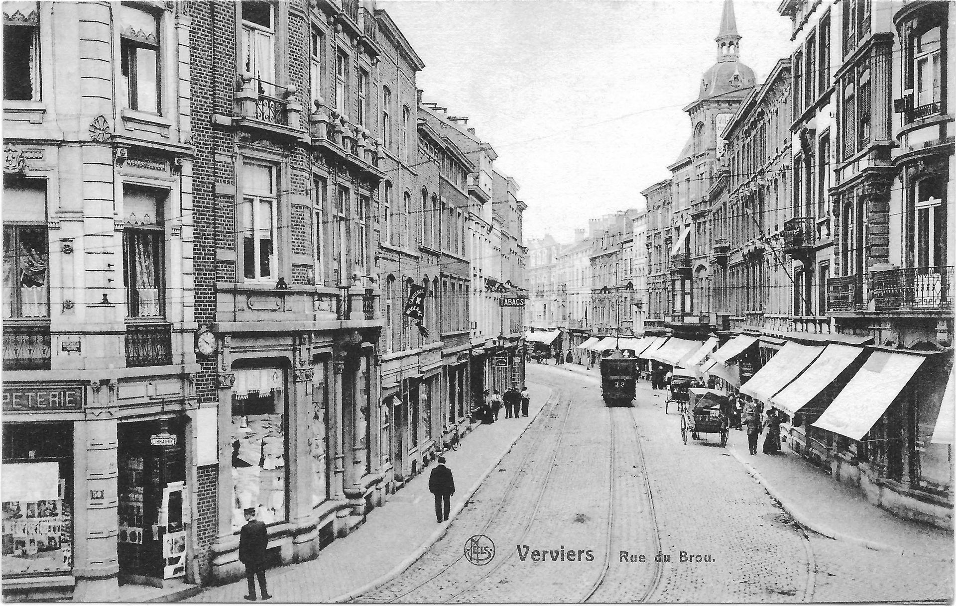 Tram in Verviers.