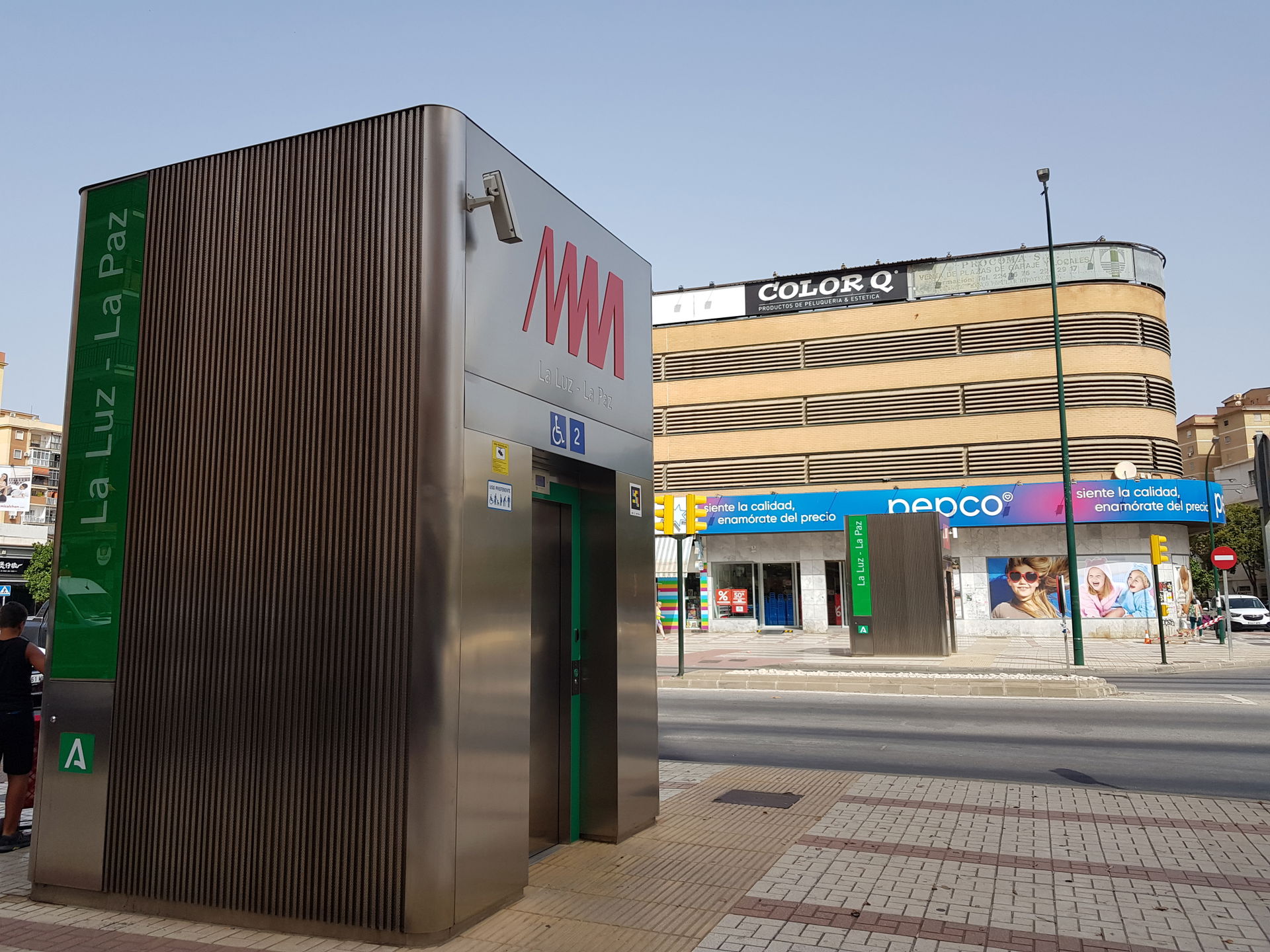 La Luz-La Paz Station, Málaga, Spain.
