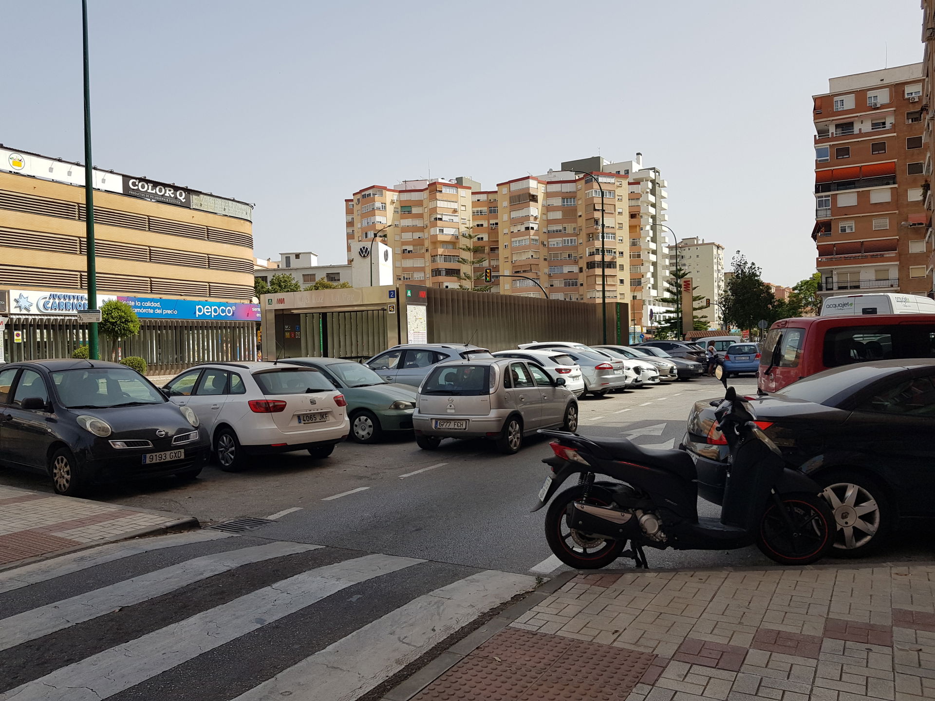 La Luz-La Paz Station, Málaga, Spain.