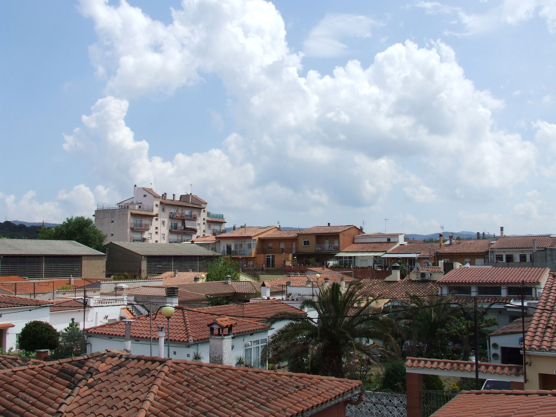 View of the village of Germans Sàbat.