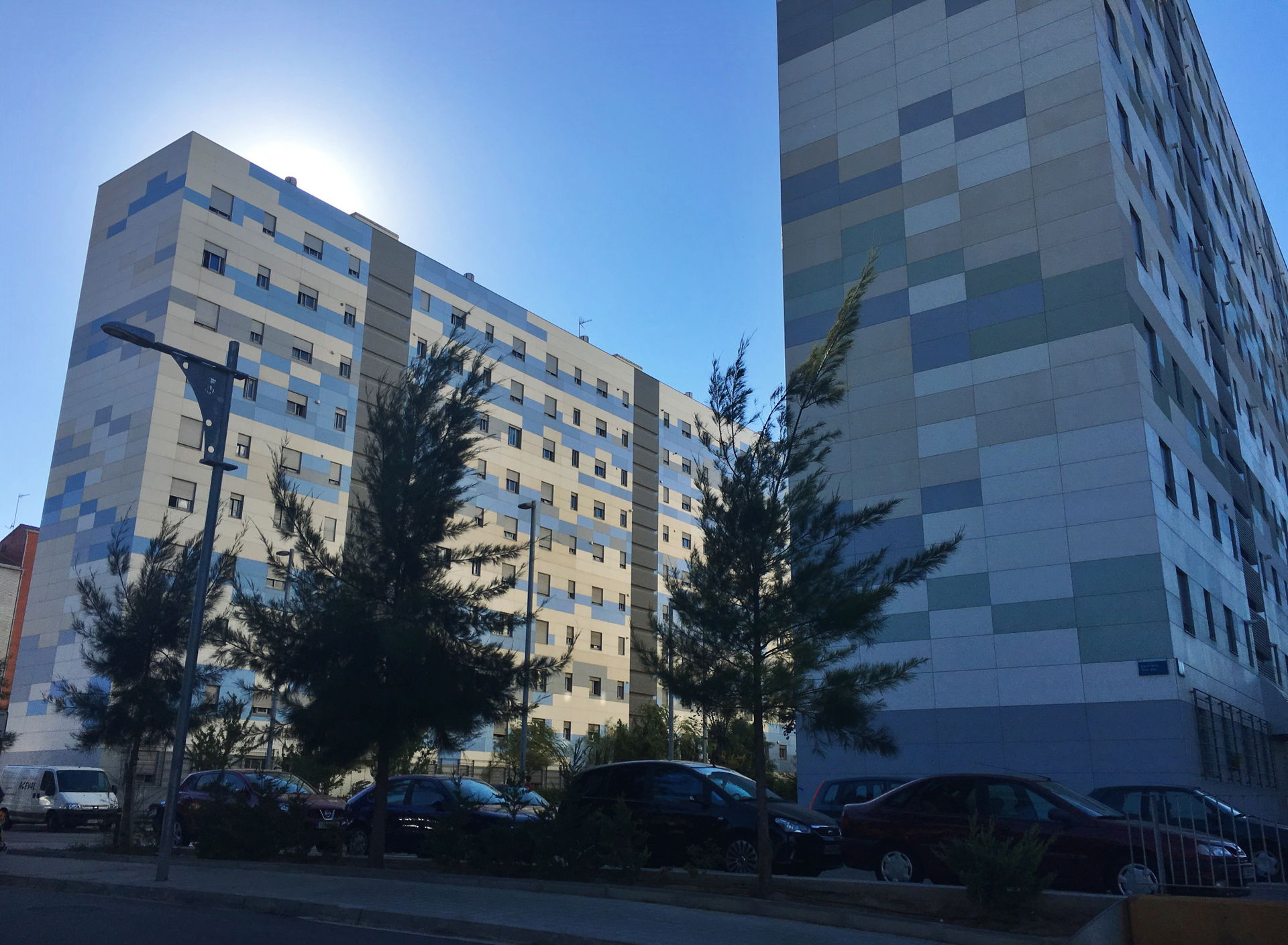 Blocs característics del barri de Fontsanta-Fatjó de Cornellà d…