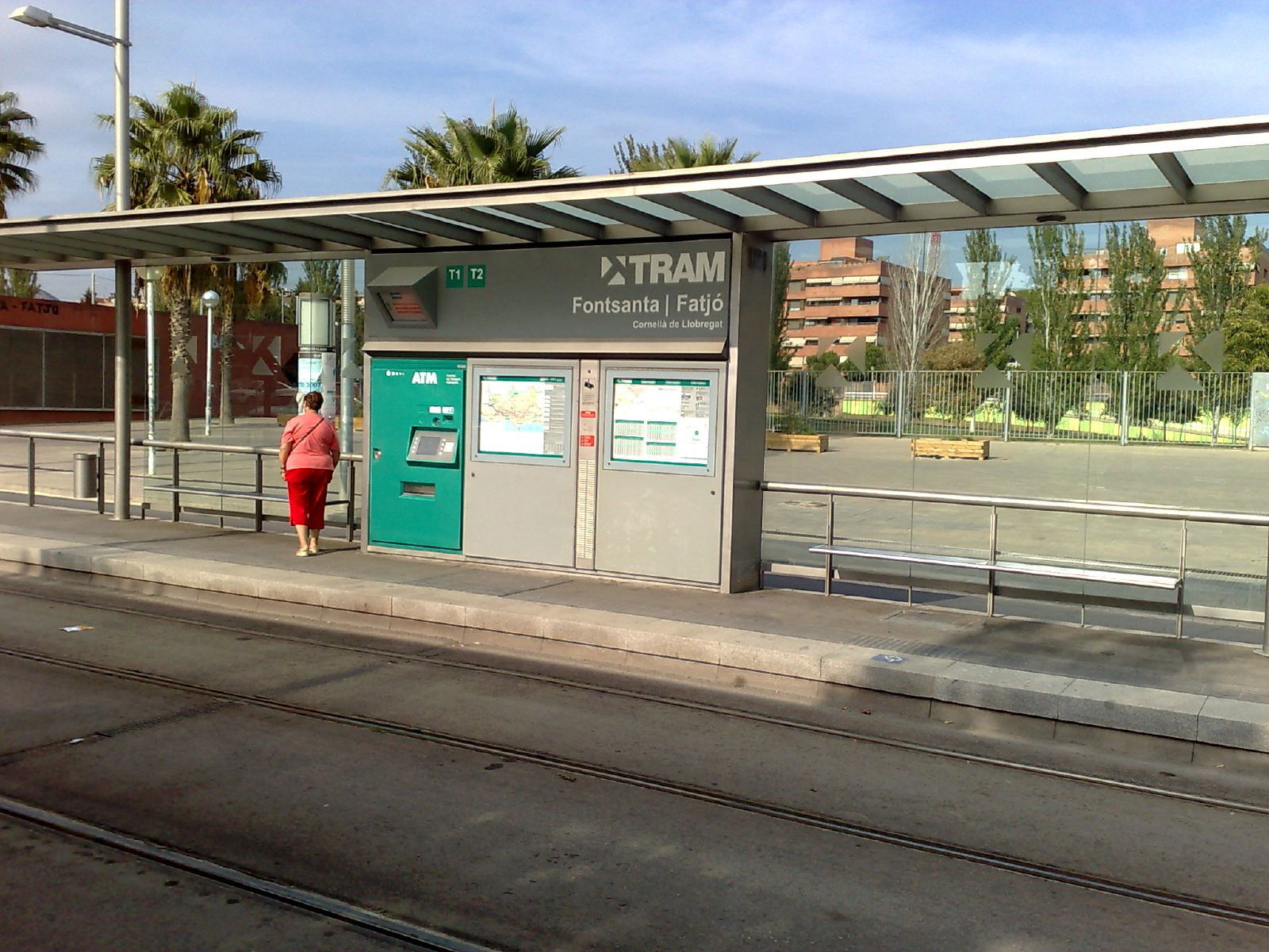 Estació de tramvia de Fontsanta|Fatjó, a Cornellà de Llobregat