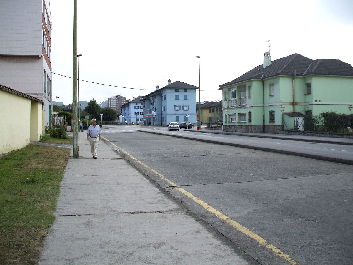 Llaranes Neighborhood, in Aviles (Asturias)