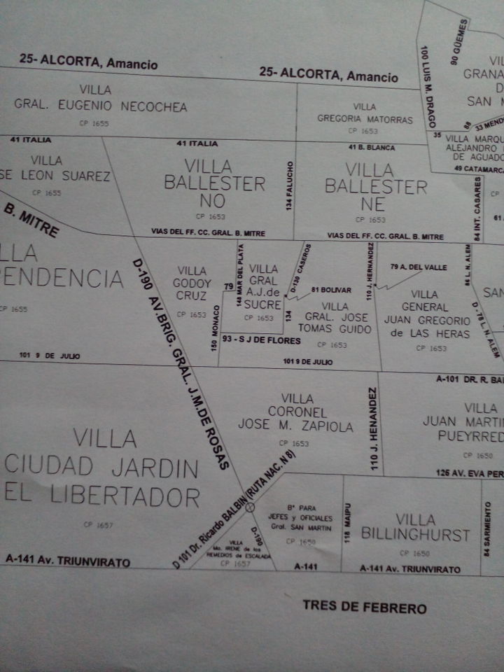 Barrios Centrales district