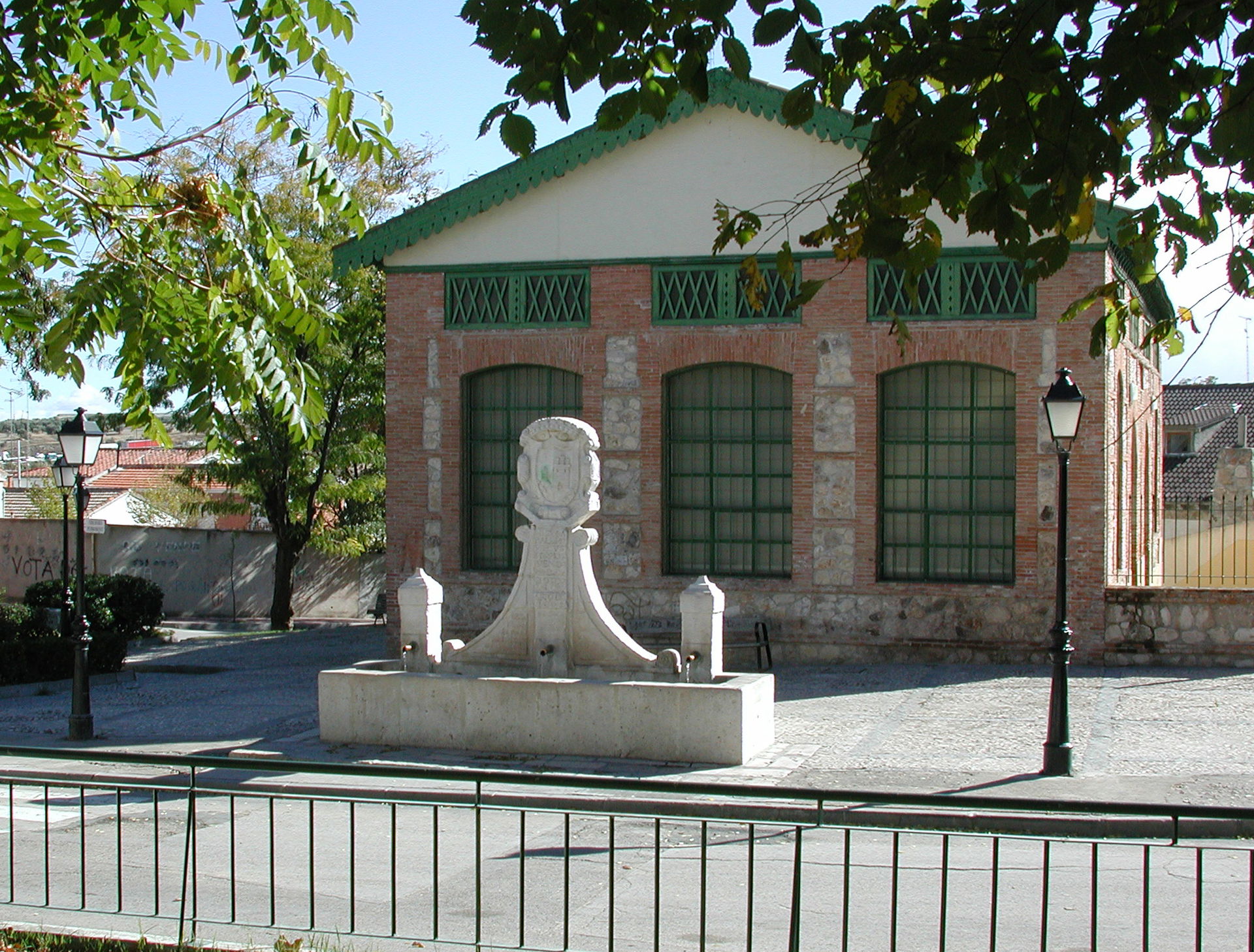 Fuente en Valdemoro.