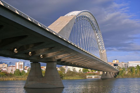 Puente Lusitania view 1