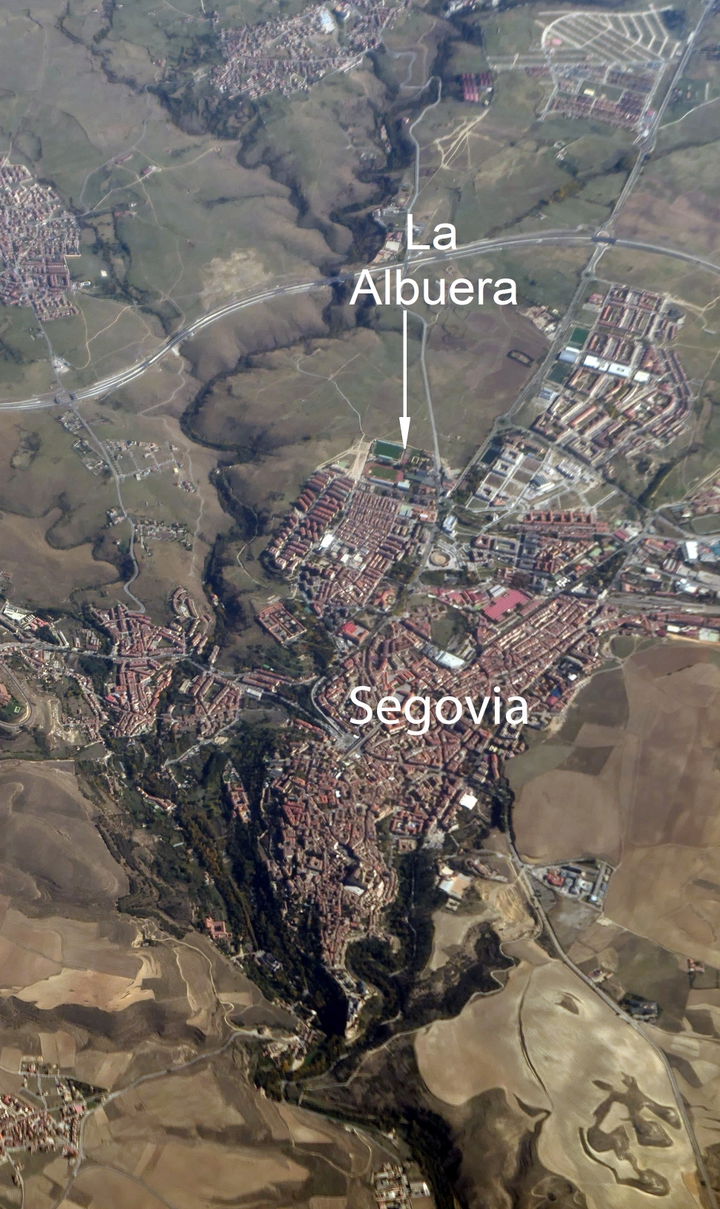 La Albuera district