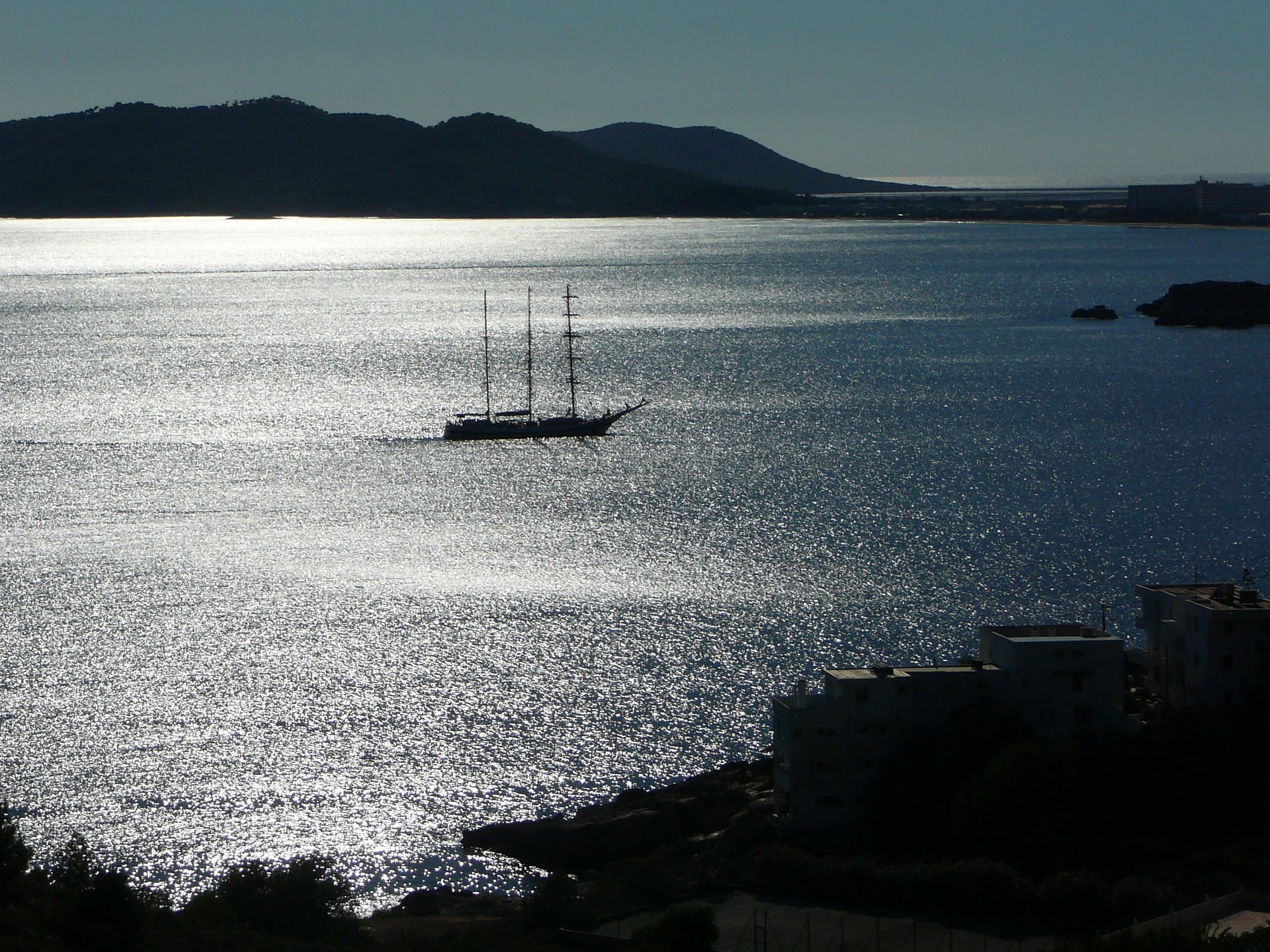 Ibiza - widok na "Pogorię"