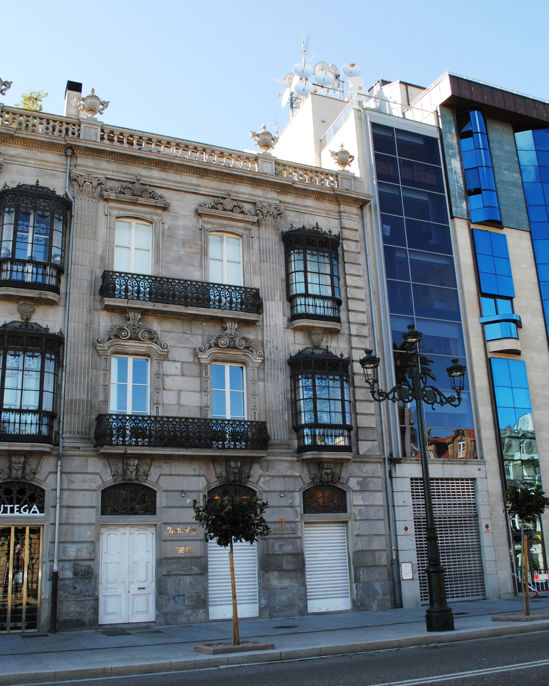 Vista parcial das Casas para Manuel Blanco García, 1878, do mes…