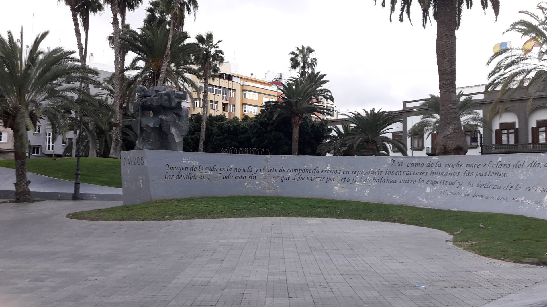 Vista de la Plaza de la Feria de Las Palmas de Gran Canaria.