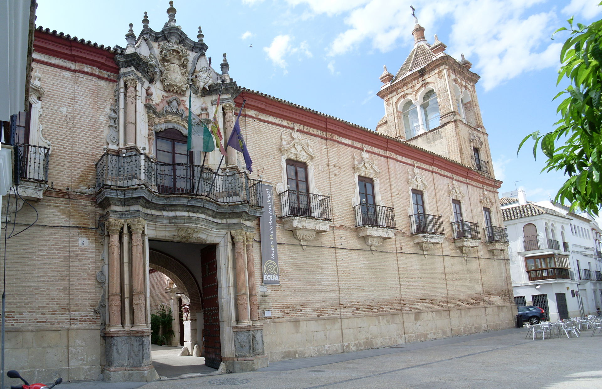Fachada del Palacio de Benamejí de Écija.