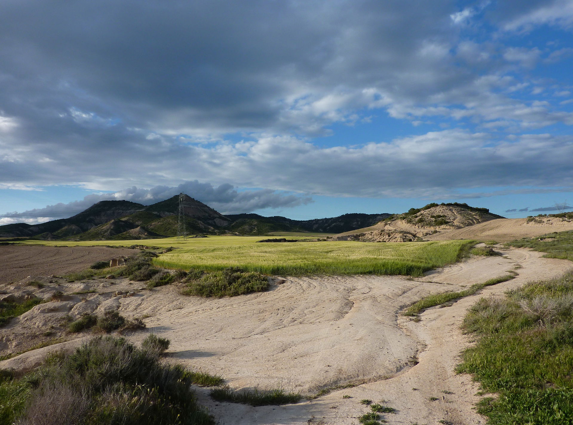 Bardenas Reales de Navarra - Evening View