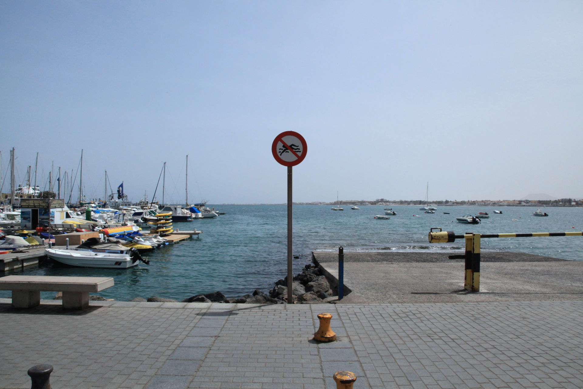 Port of Corralejo at Calle General Garcia Escamez in Corallejo,…