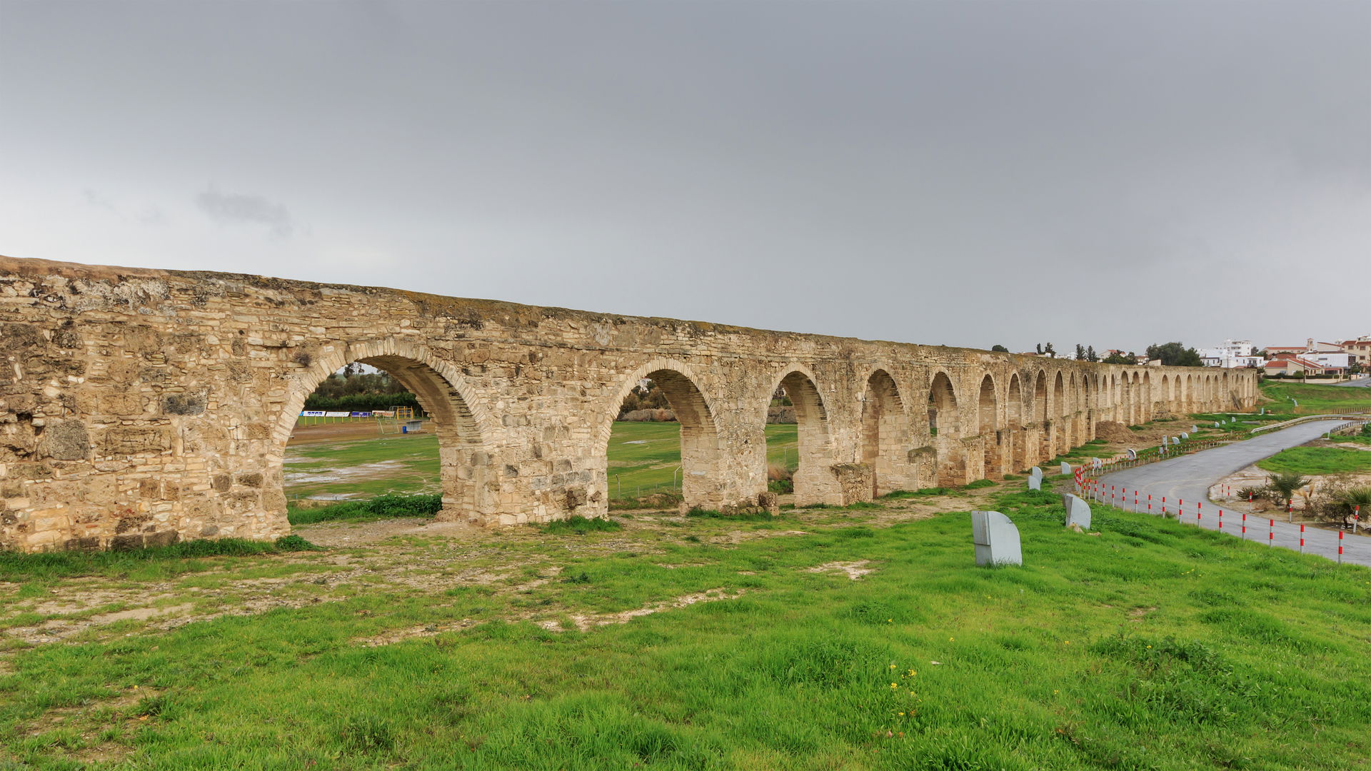 Bekir Pasha (Kamares) Aqueduct in Larnaca, Cyprus