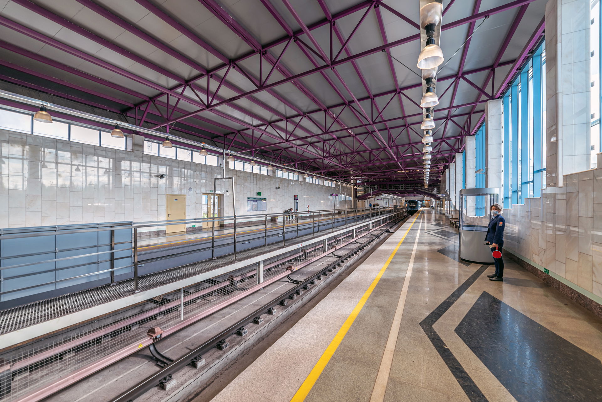 Shushary Metrostation in Saint Petersburg