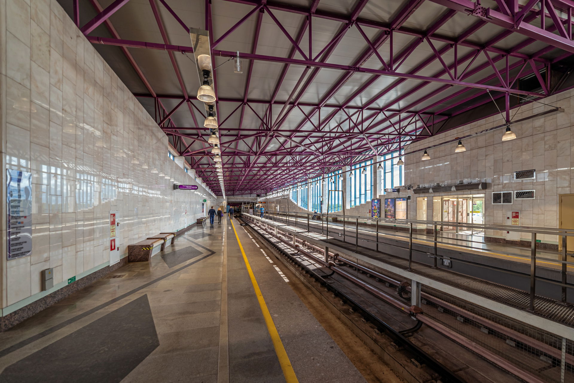 Shushary Metrostation in Saint Petersburg