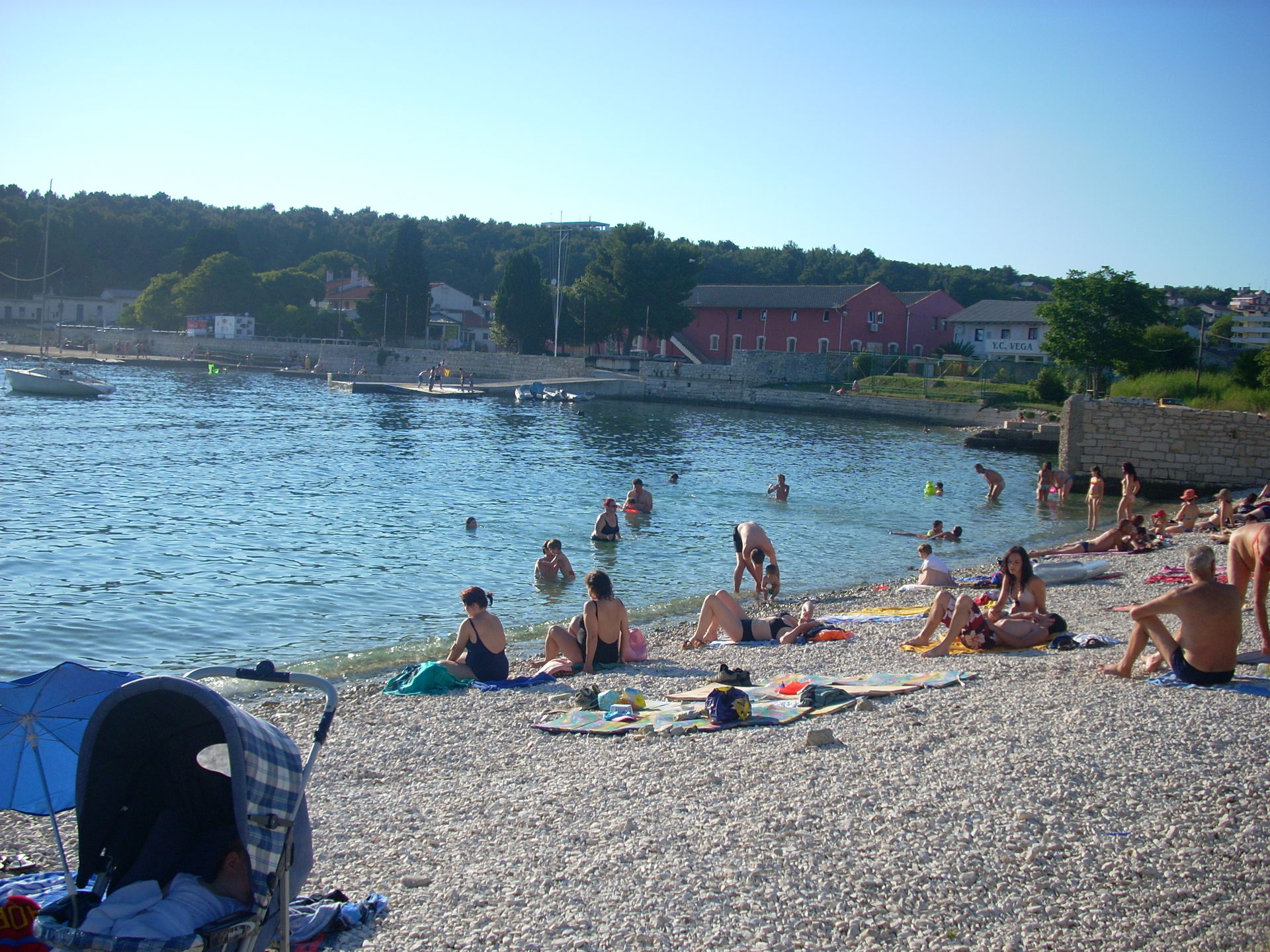 Valkane Beach, Pula.
