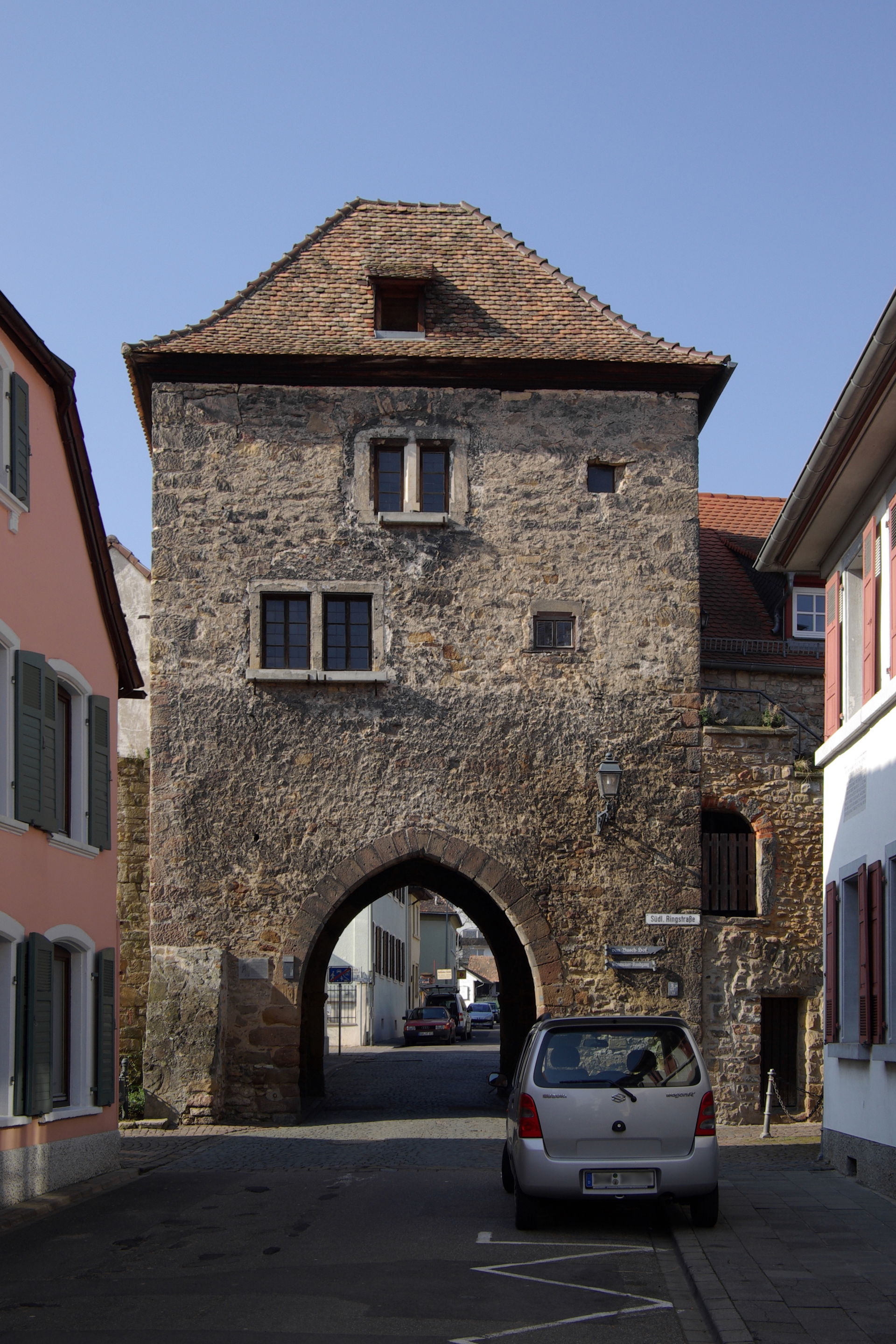 Freinsheim, Haintor, Stadtseite