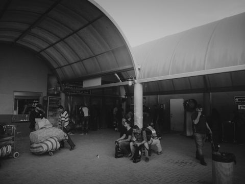 Border Crossing Area view 1