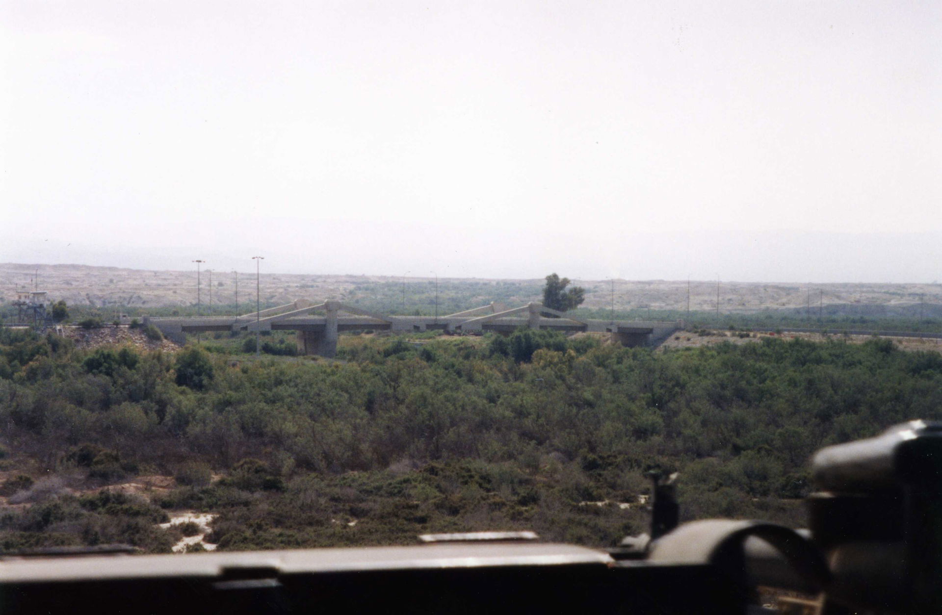Present day Allenby Bridgec, photo from March 2006