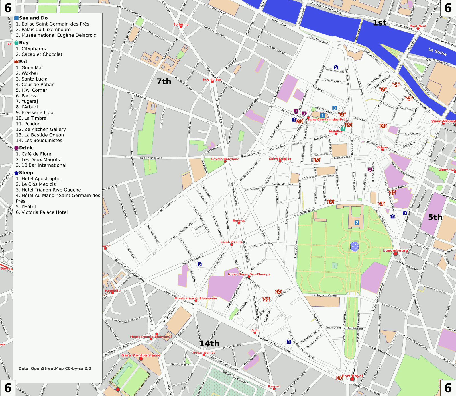 6th arrondissement distrito