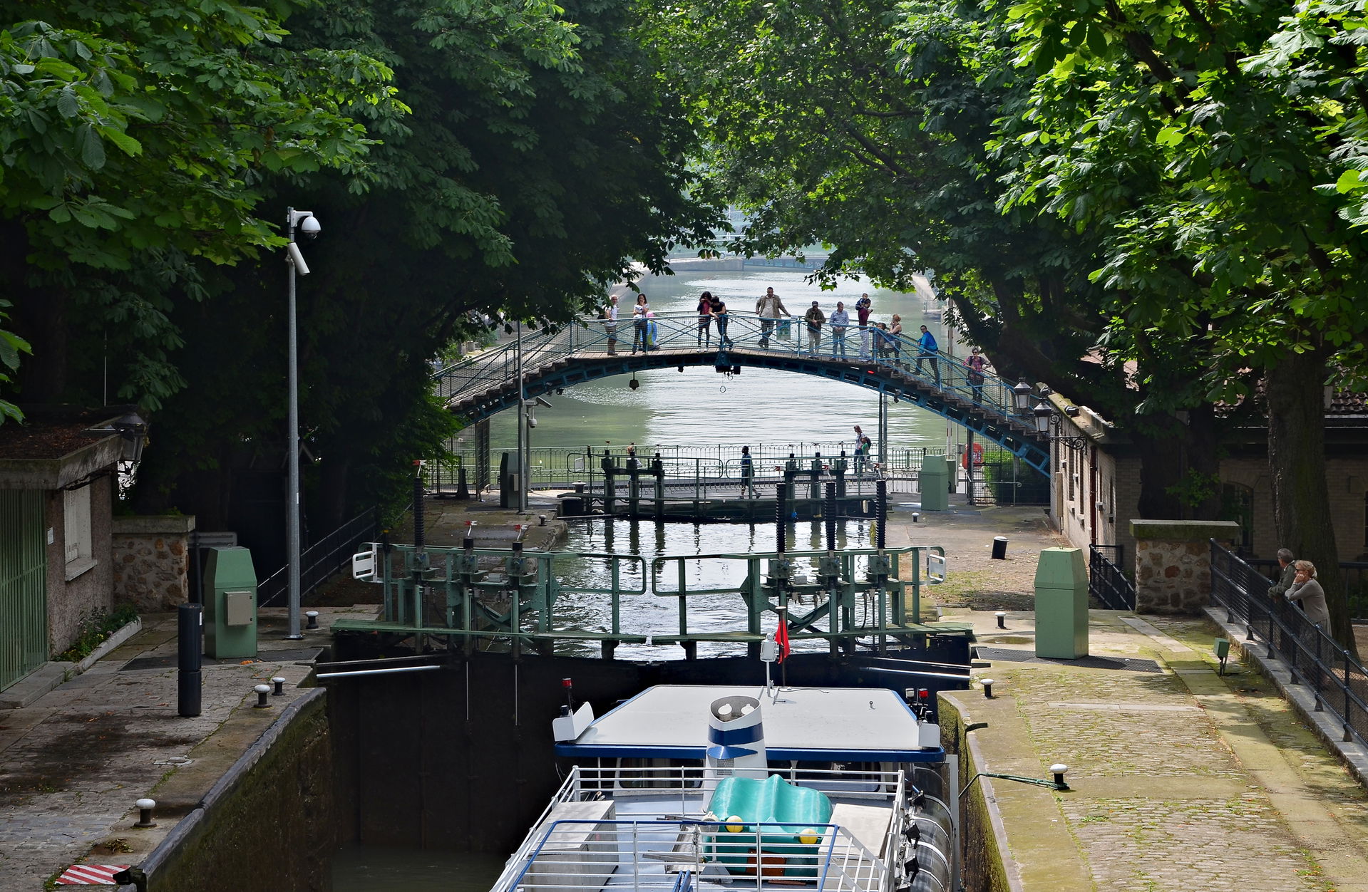 Canal Saint-Martin view 1