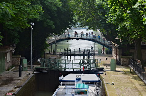 Canal Saint-Martin view 1