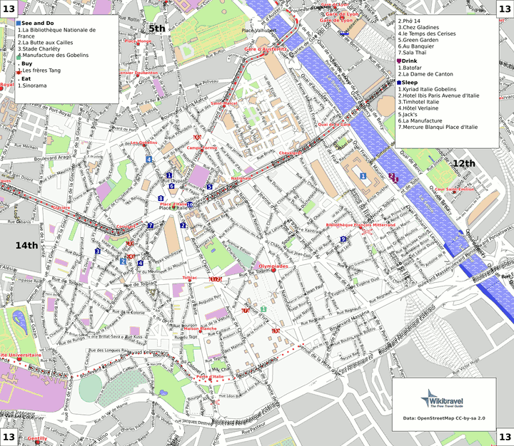 13th arrondissement district